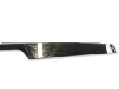 Front door glass trim molding