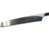 Front door glass trim molding