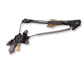 Rear door window regulator with motor