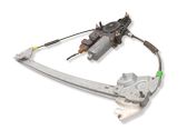 Front door window regulator with motor