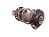 Front shock absorber with coil spring