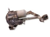 Front wiper linkage and motor