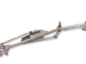 Front wiper linkage and motor