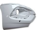 Front bumper corner part panel trim