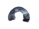 Front brake disc dust cover plate