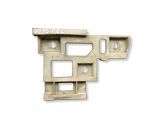 Rear bumper mounting bracket