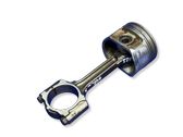Piston with connecting rod