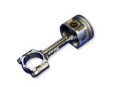 Piston with connecting rod