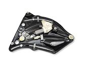 Rear window lifting mechanism without motor