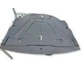Placa protectora/protector antisalpicaduras motor