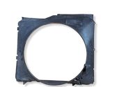 Radiator cooling fan shroud
