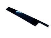 Front door glass trim molding