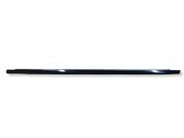 Front door glass trim molding