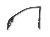 Front door glass trim molding