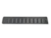 Pickup box rear panel tailgate