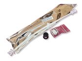 Rear glass lock/latch