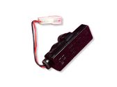Rear glass lock/latch