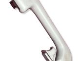 Rear glass lock/latch