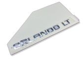 Rear glass lock/latch