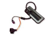 Rear glass lock/latch