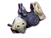 Rear glass lock/latch