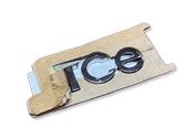 Rear glass lock/latch