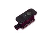 Rear glass lock/latch