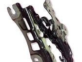 Rear glass lock/latch