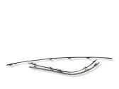 Rear bumper trim bar molding