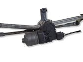 Front wiper linkage and motor