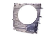 Radiator cooling fan shroud