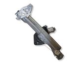 Rear door window regulator with motor