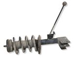 Front shock absorber with coil spring