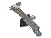 Rear door window regulator with motor