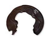 Rear brake disc plate dust cover
