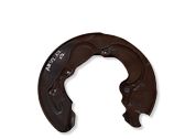 Rear brake disc plate dust cover