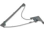 Front window lifting mechanism without motor