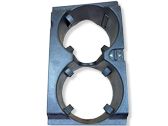 Dashboard side air vent grill/cover trim