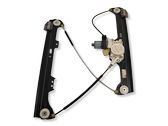 Front door window regulator with motor