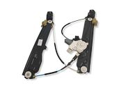 Front door window regulator with motor