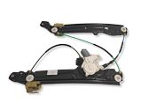Front door window regulator with motor