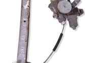 Rear door window regulator with motor