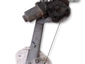 Rear door window regulator with motor