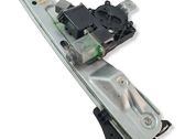 Rear door window regulator with motor