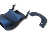 Steering wheel column trim