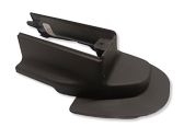 Front passenger seat rail trim