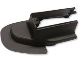 Front passenger seat rail trim