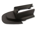Front passenger seat rail trim