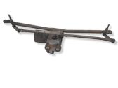Front wiper linkage and motor