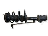 Front shock absorber with coil spring